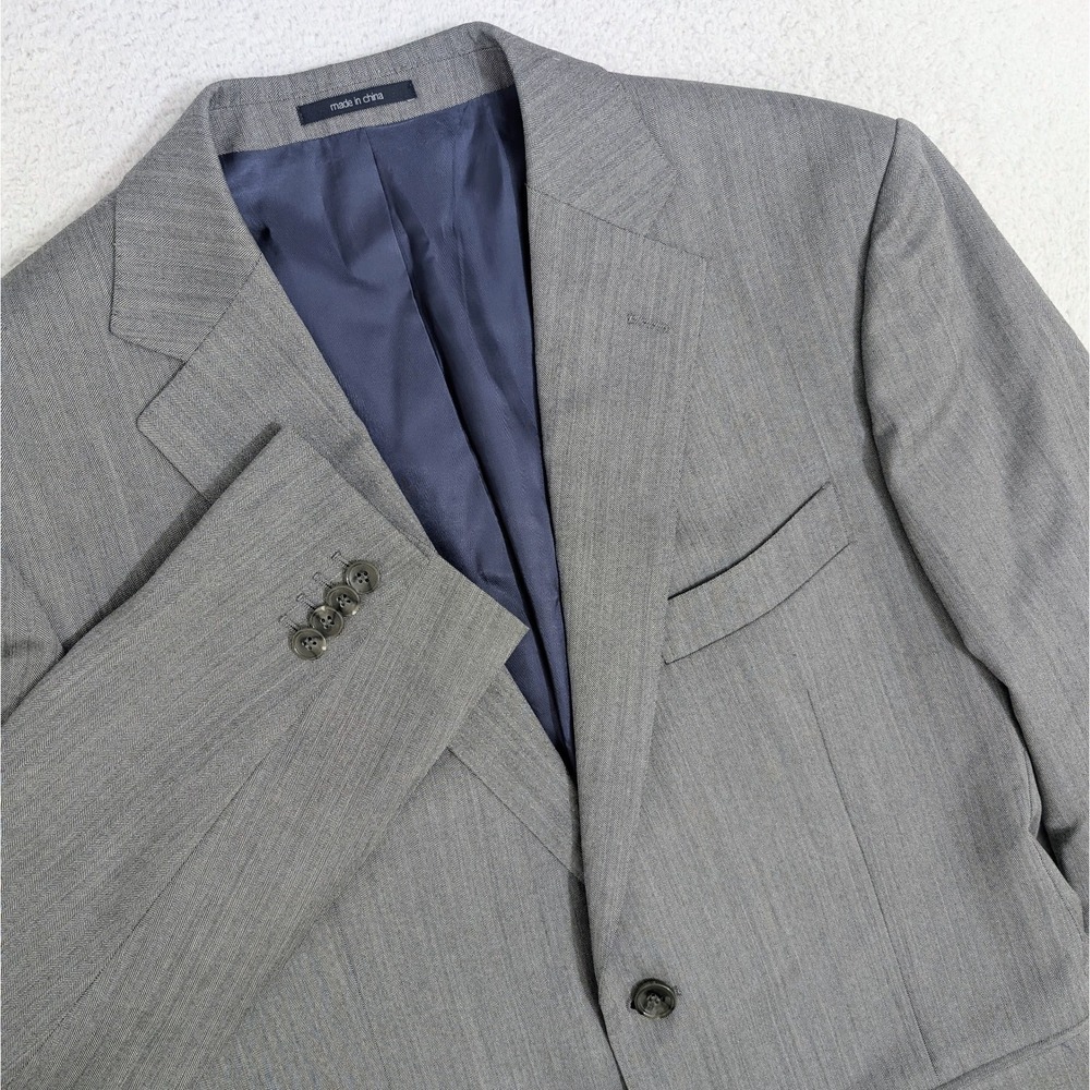 SuitSupply Napoli Wool Super 110s Blazer Jacket Men's (42R US) Vitale Barbaris‎